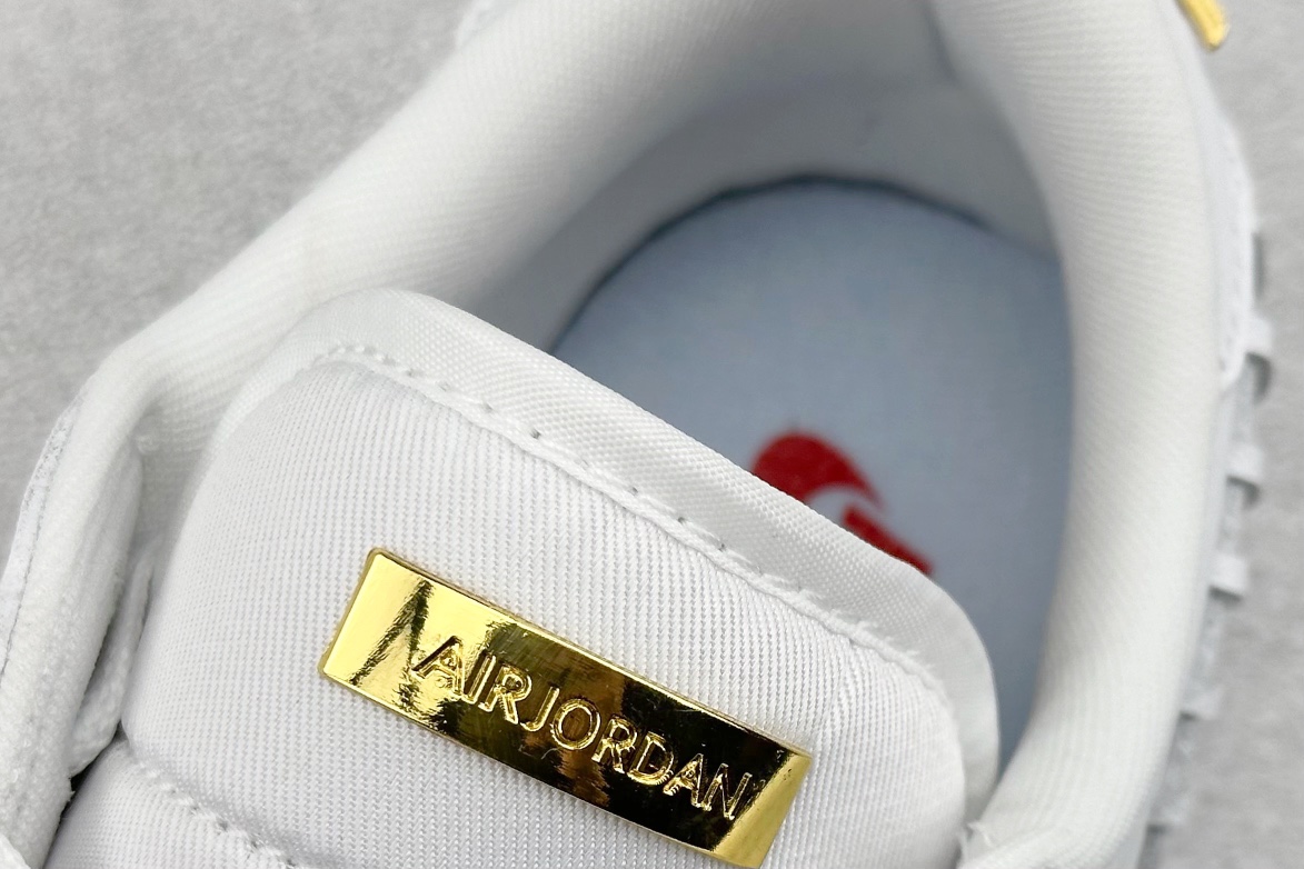 200 K版 Air Jordan 1 Low ”Method of Make” AJ1 乔1白金色 FN5032-100