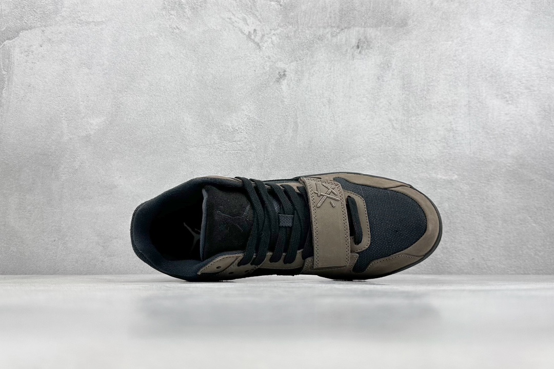 400 S2 Travis Scott x Jordan Cut The Check AJ1 乔1倒勾魔术贴 FZ8117-204
