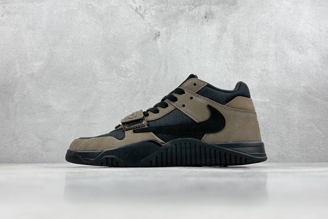 400 S2 Travis Scott x Jordan Cut The Check AJ1 乔1倒勾魔术贴 FZ8117-204