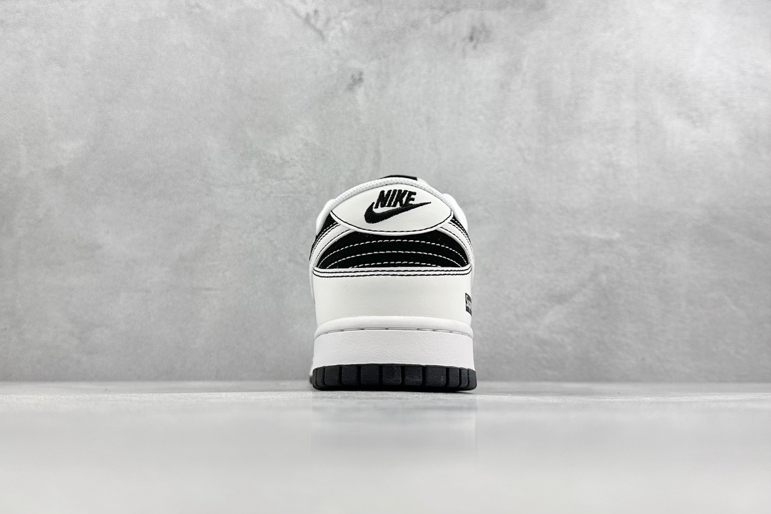 280 Nike SB Dunk Low x Supreme 黑白双钩 FC1688-144