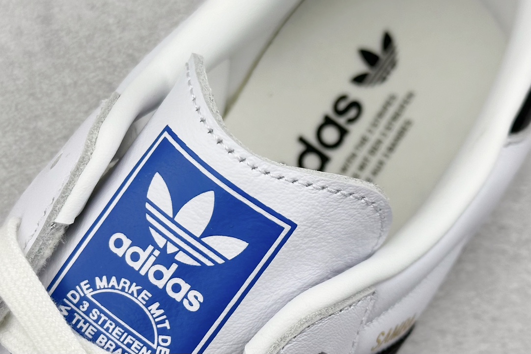 230 ZY版软头层 adidas originals Samba OG 黑白灰 B75806