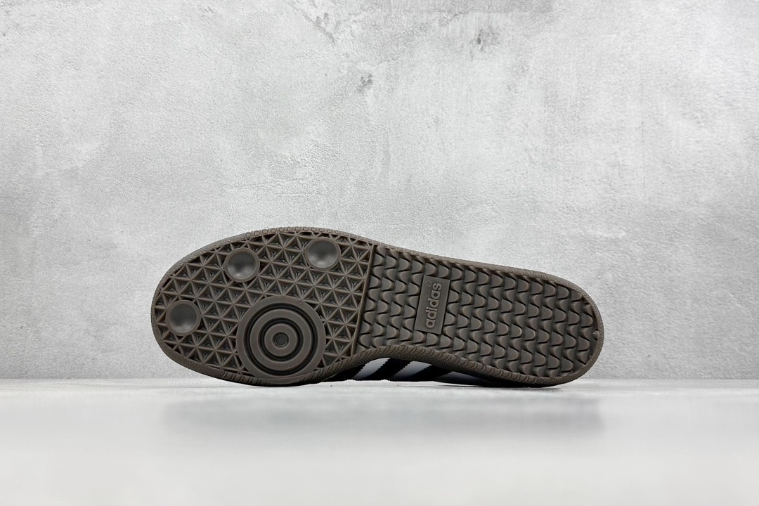 230 ZY版软头层 adidas originals Samba OG 黑白灰 B75806
