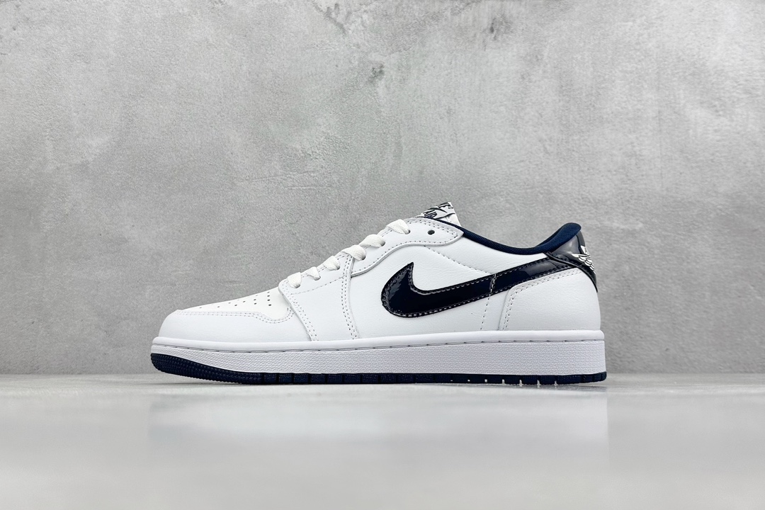 200 K版 Air Jordan 1 Low ”85 Metallic Blue” AJ1 乔1金属白蓝 FB9933-141