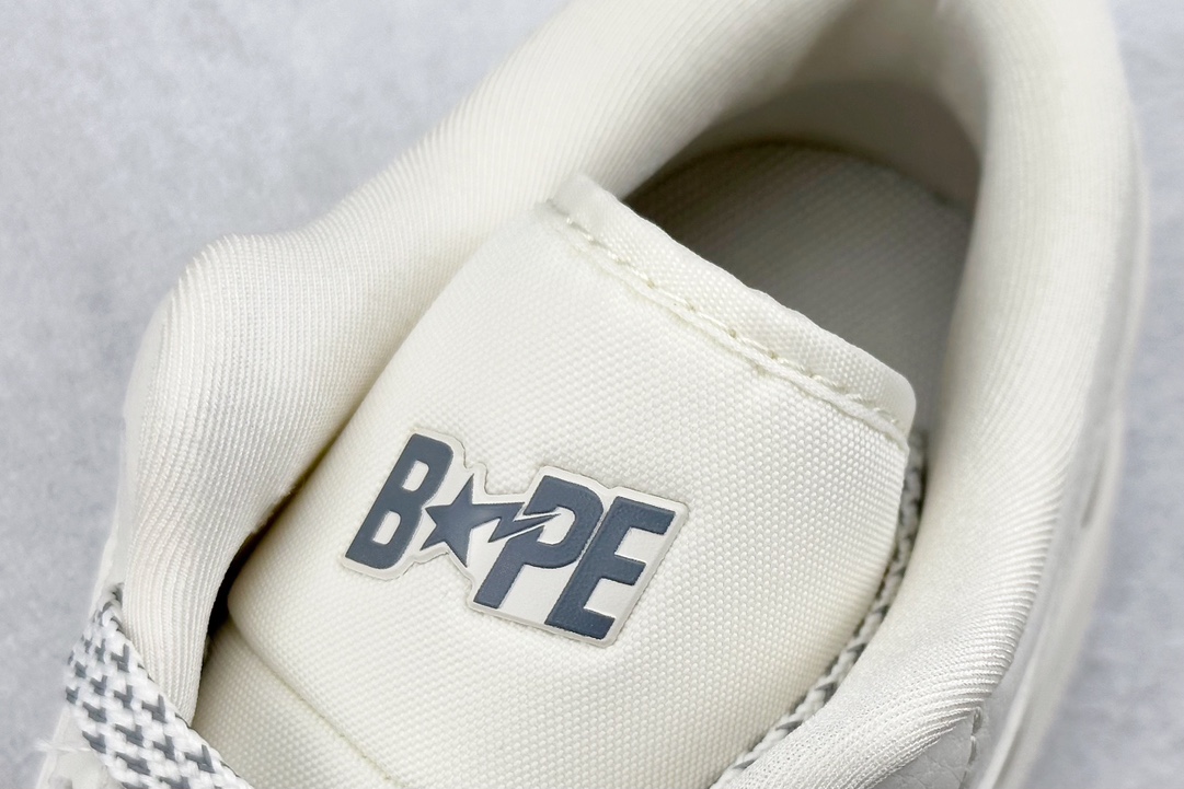 280 Air Jordan 1 Retro Low x BAPE 米白满天星 WG8850-003