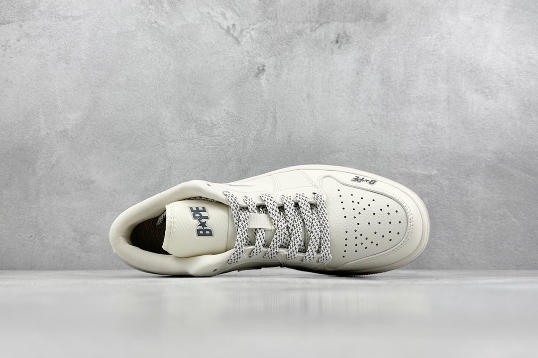 280 Air Jordan 1 Retro Low x BAPE 米白满天星 WG8850-003