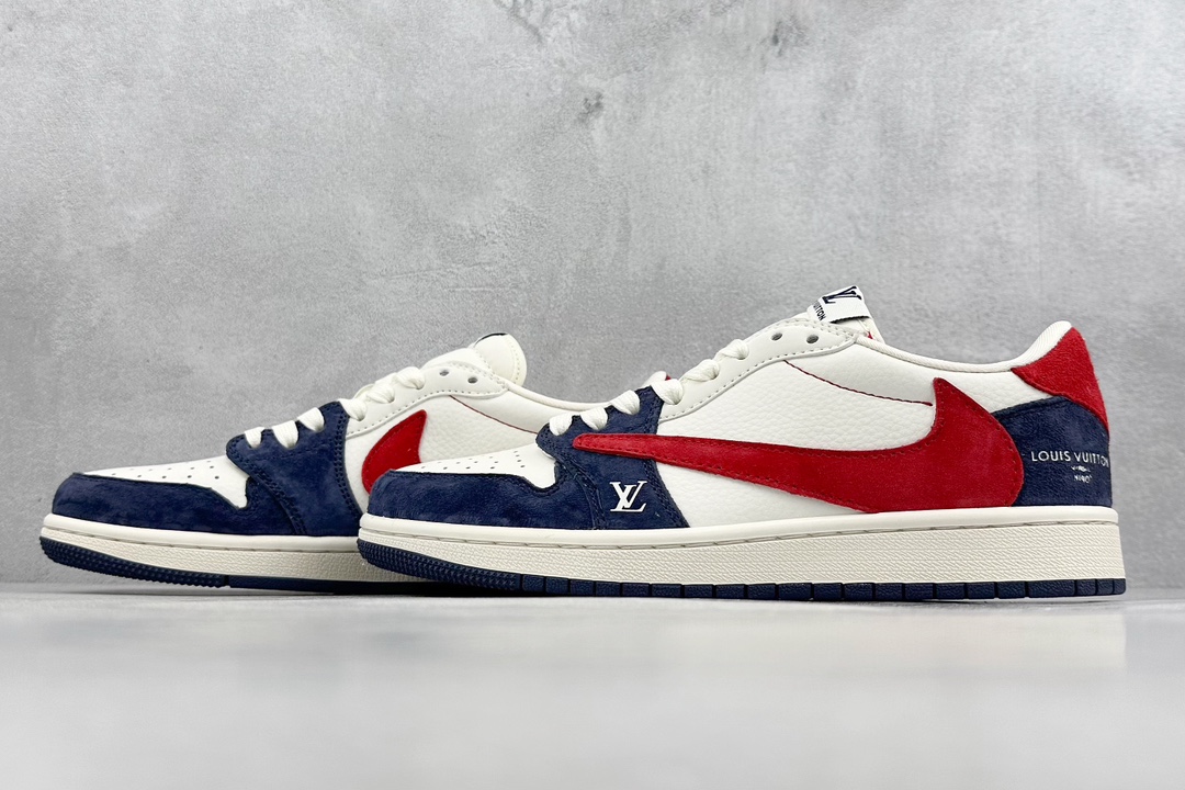 280 Travis Scott x Nike Air Jordan 1 Low x Louis Vuitton 三方联名 YQ2088-670