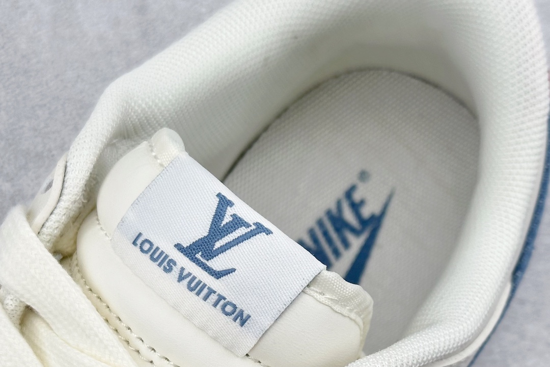 280 NK Dunk Low Retro ”DIY高端定制” LV米蓝小香风低帮休闲运动板鞋 XX2025-323