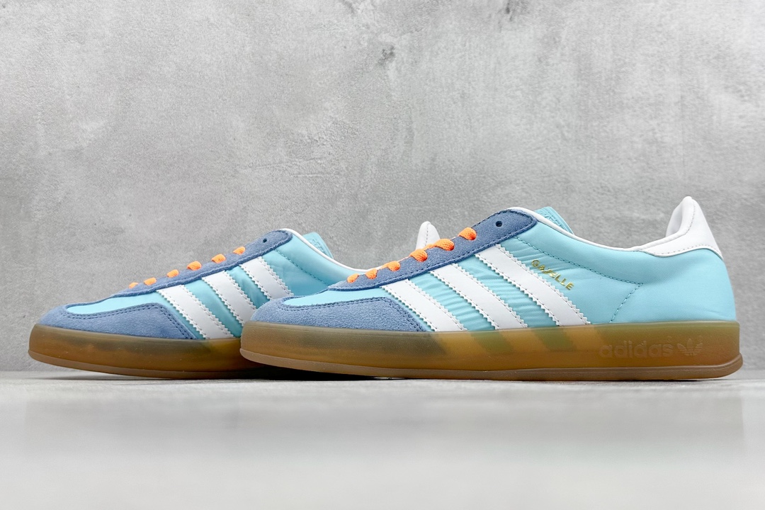 150 AD Originals Gazelle INdoor 三叶草休闲防滑耐磨低帮板鞋 HQ9017