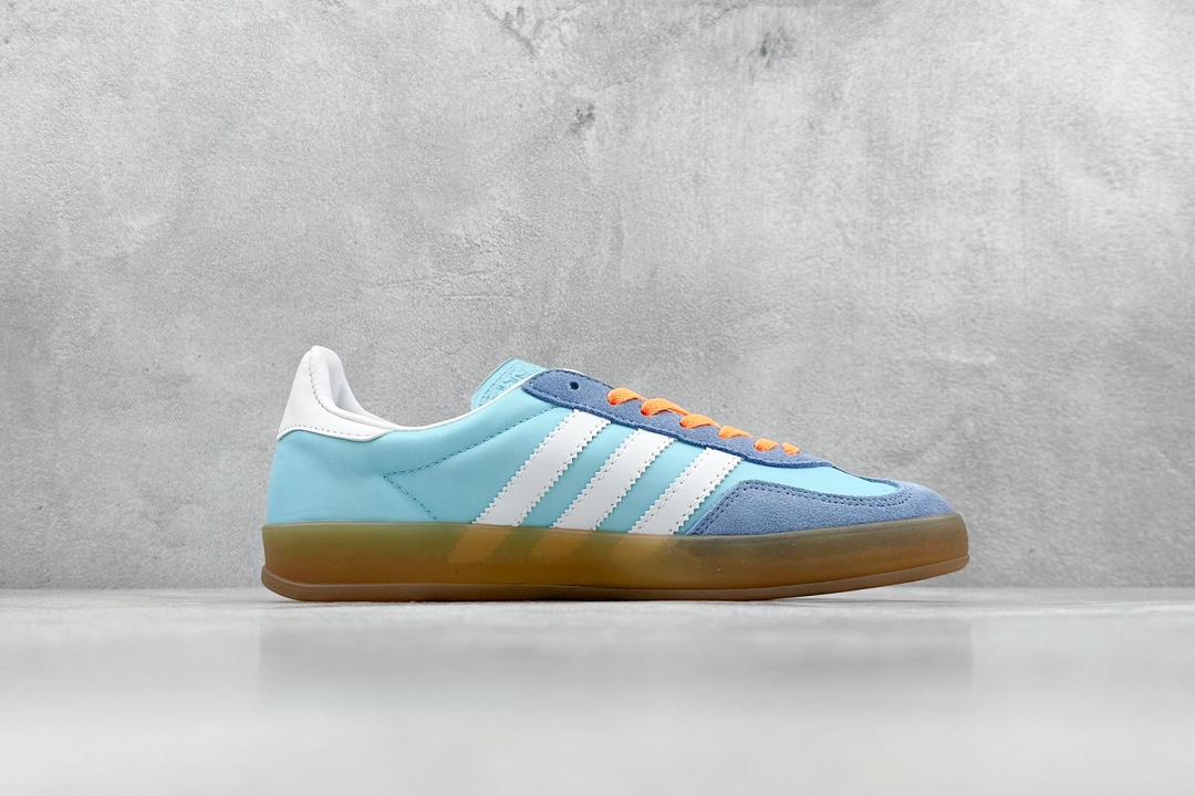 150 AD Originals Gazelle INdoor 三叶草休闲防滑耐磨低帮板鞋 HQ9017