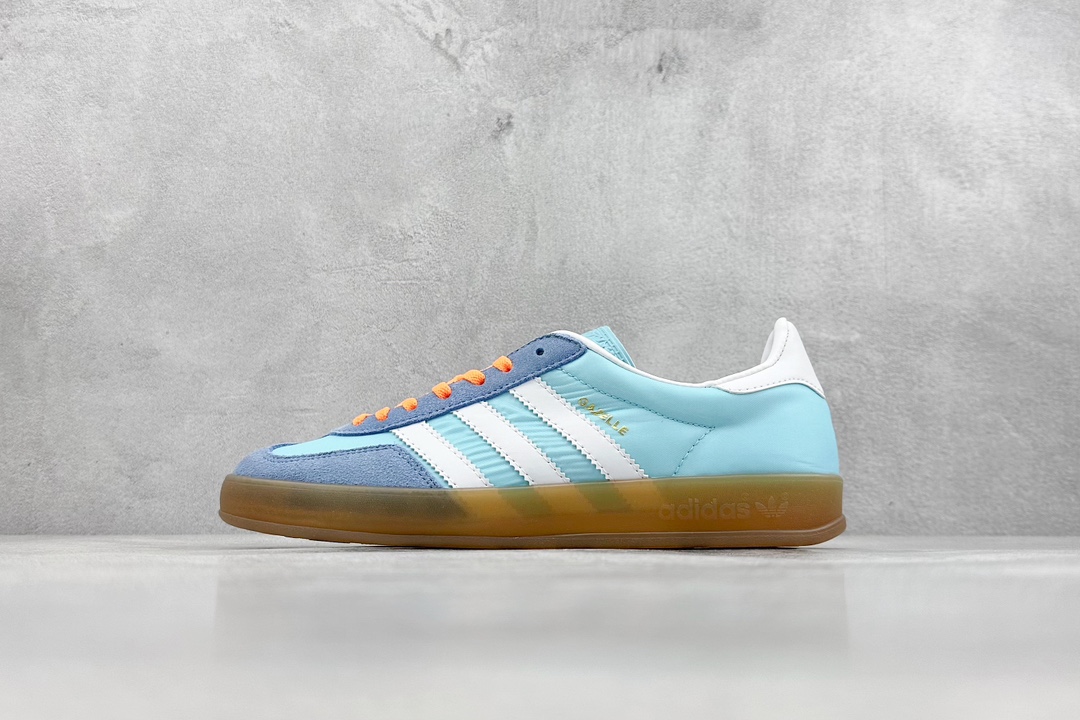 150 AD Originals Gazelle INdoor 三叶草休闲防滑耐磨低帮板鞋 HQ9017