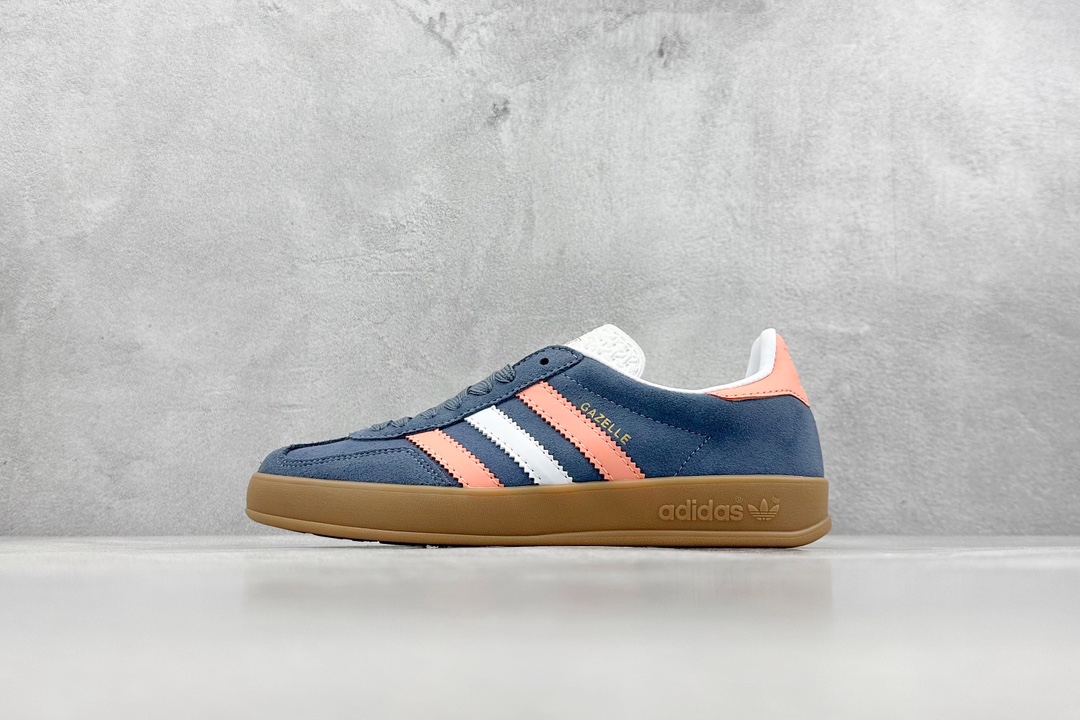 150 AD Originals Gazelle INdoor 三叶草休闲防滑耐磨低帮板鞋 IG1640