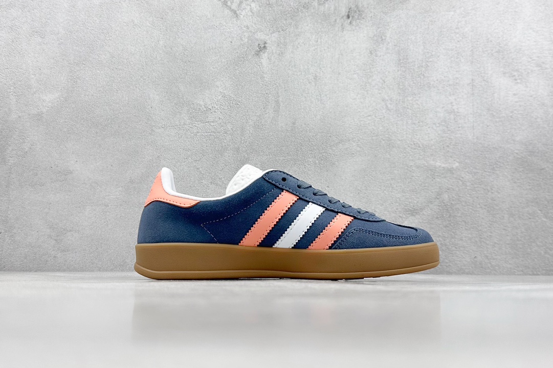 150 AD Originals Gazelle INdoor 三叶草休闲防滑耐磨低帮板鞋 IG1640