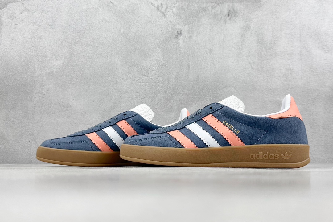 150 AD Originals Gazelle INdoor 三叶草休闲防滑耐磨低帮板鞋 IG1640