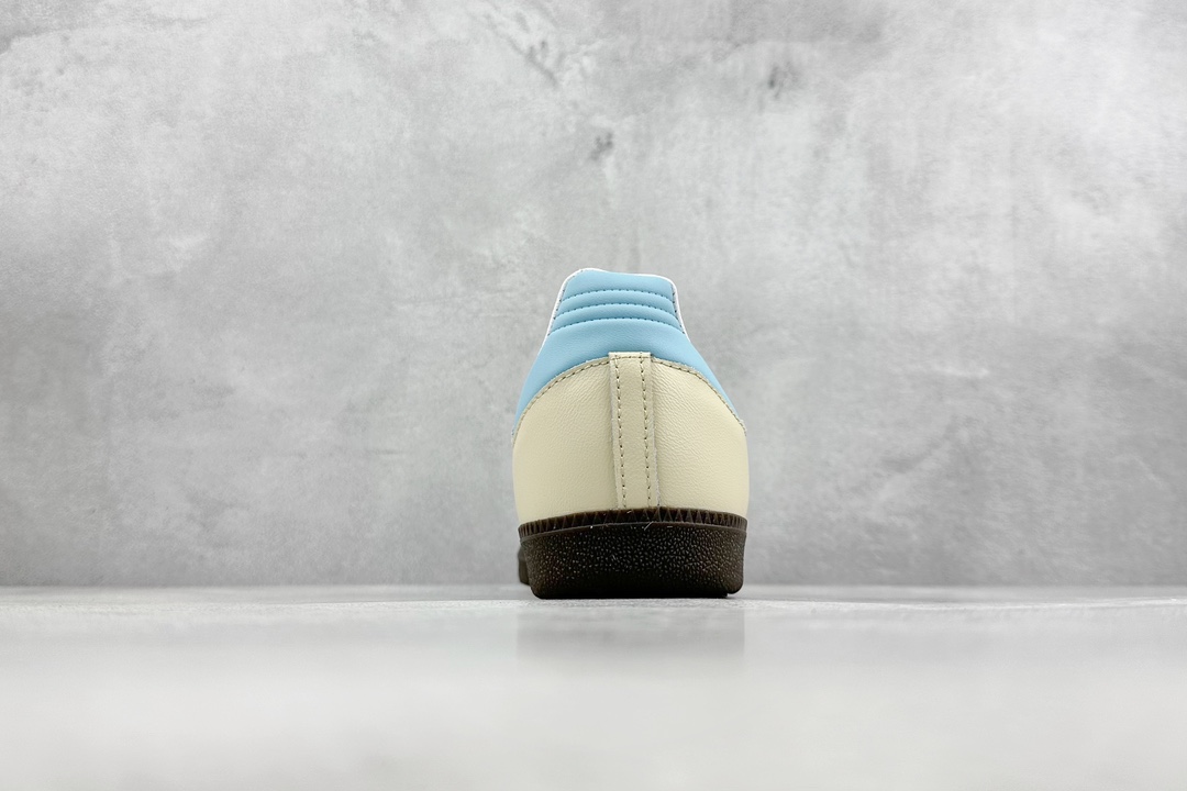 220 DIY版 adidas originals Samba OG 白绿灰棕 复古经典轻便板鞋 IG1024