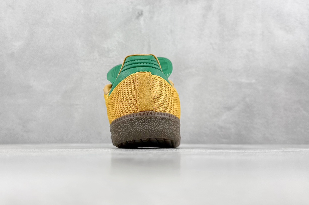 160 R版 adidas originals Samba WB PONY TONAL 黄绿 IE9165