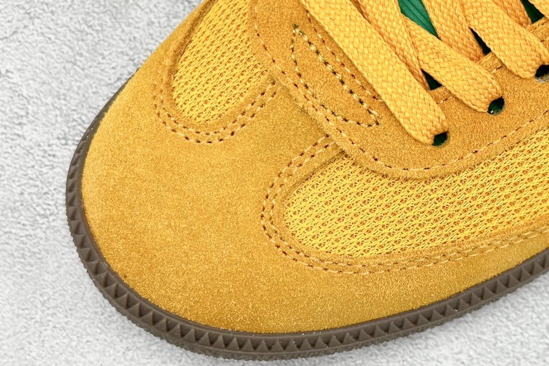 160 R版 adidas originals Samba WB PONY TONAL 黄绿 IE9165