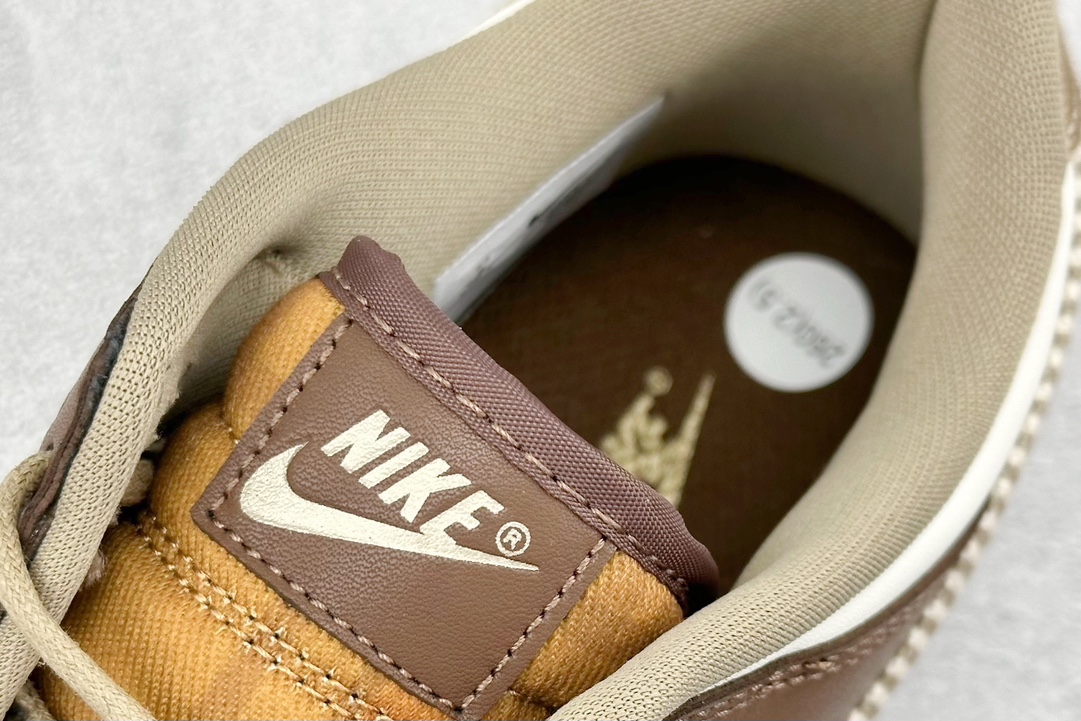 200 ST版 Nike Dunk Low GS Brown Plaid 白棕拼接 FV3653-191