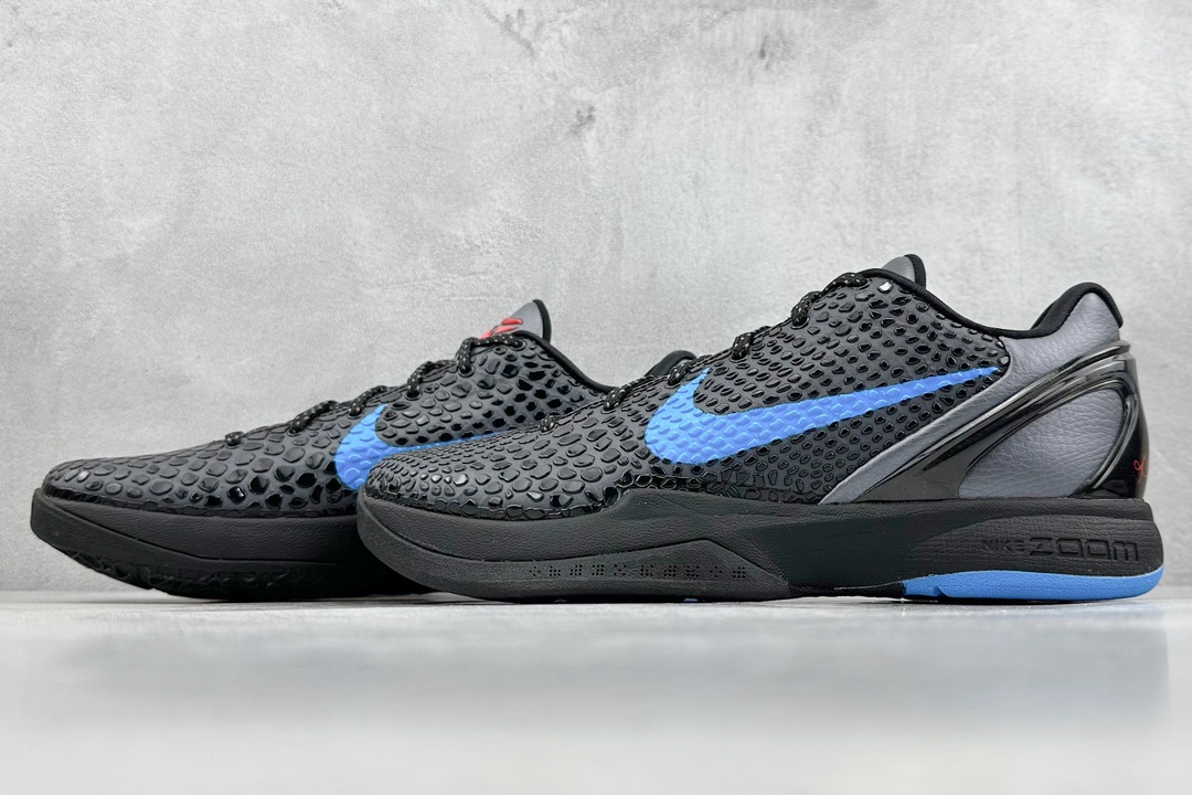 460 GX版 NK Zoom Kobe 6 Dark Knight 科比六代 黑暗骑士 黑蓝 429659-016