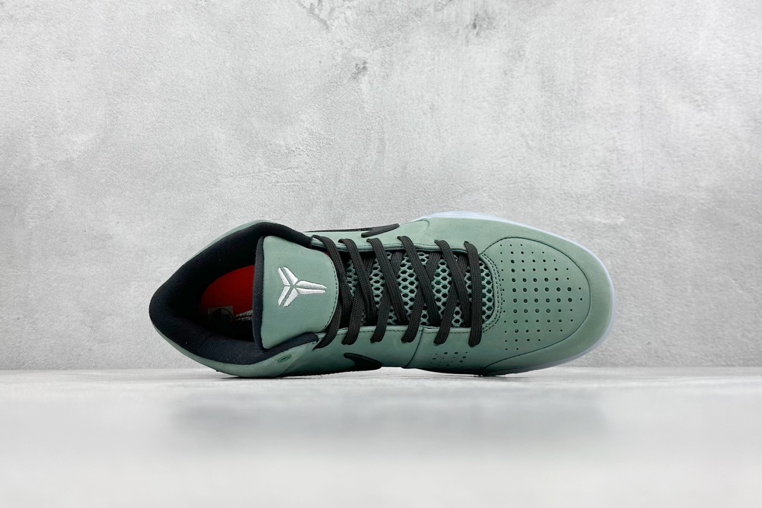 350 Gt纯原 KOBE IV PROTRO 4代 电镀银绿色 实战篮球鞋 FQ3545-300