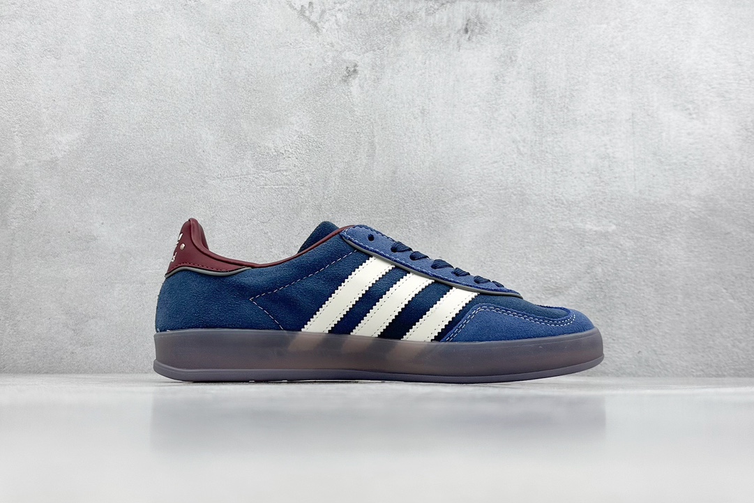 150 adidas Originals Gazelle INdoor W 三叶草休闲防滑耐磨低帮板鞋 ID1008