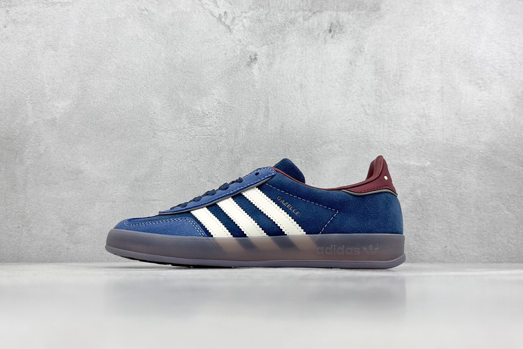 150 adidas Originals Gazelle INdoor W 三叶草休闲防滑耐磨低帮板鞋 ID1008