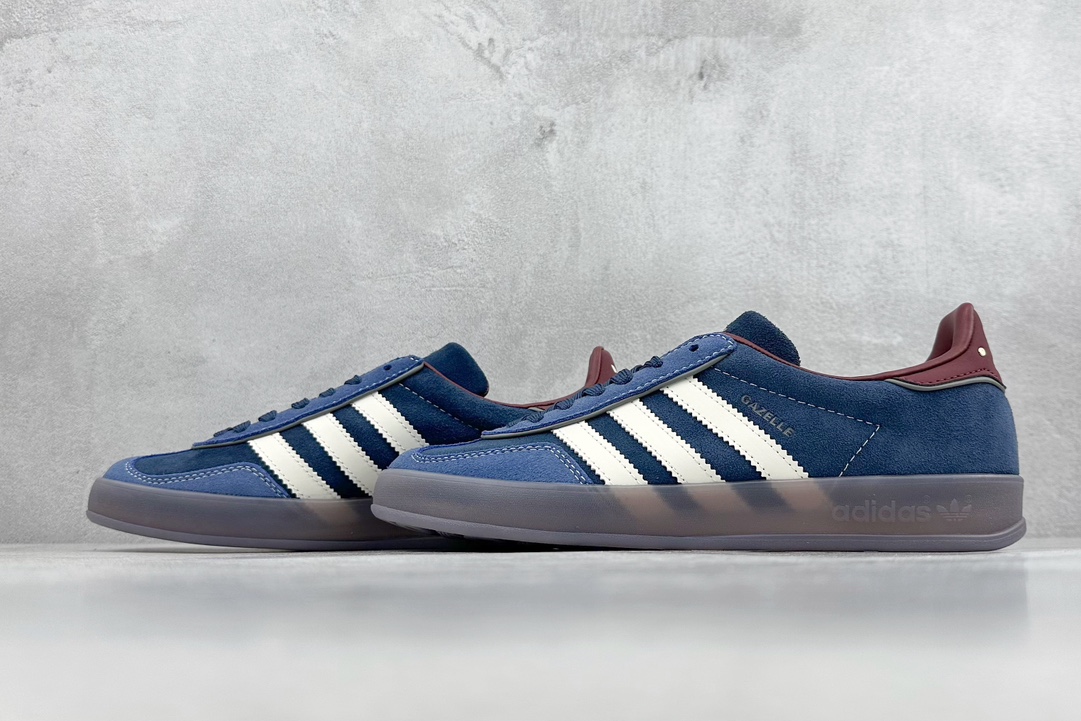 150 adidas Originals Gazelle INdoor W 三叶草休闲防滑耐磨低帮板鞋 ID1008