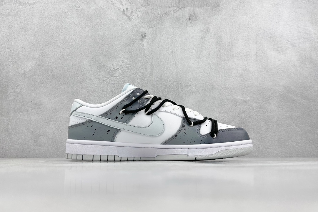 300 DIY版 Nike SB Dunk Low 泼墨涂鸦 双钩 DV0831-101