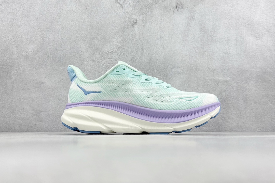 GW HOKA ONE ONE Clifton 9 Wide 克里夫顿系列 减震防滑耐磨低帮跑步鞋