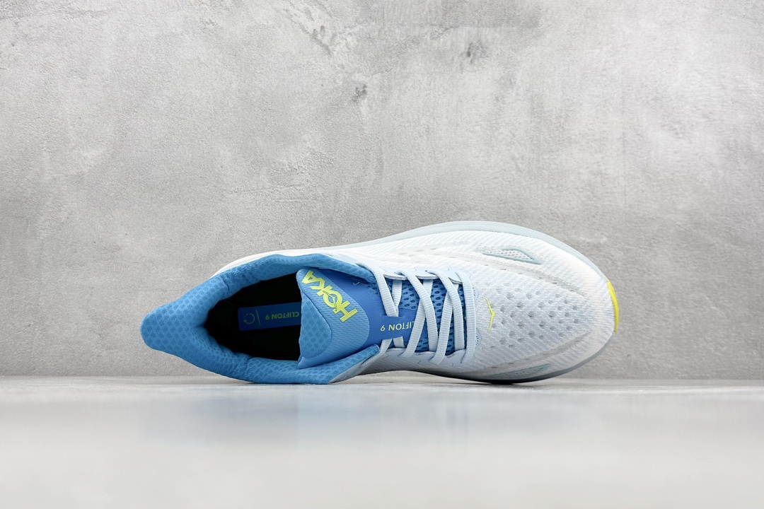 GW HOKA ONE ONE Clifton 9 Wide 克里夫顿系列 减震防滑耐磨低帮跑步鞋