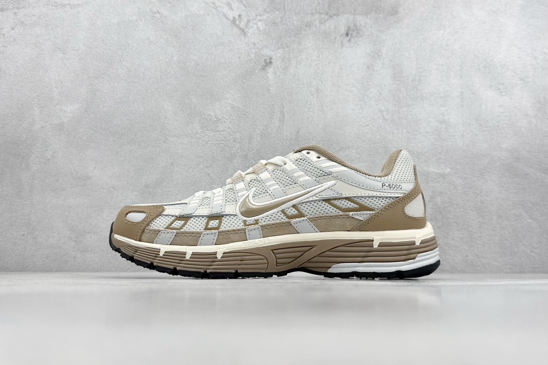 D版 NIKE P-6000 系列低帮复古老爹风 休闲运动舒适慢跑鞋 FQ8243-025