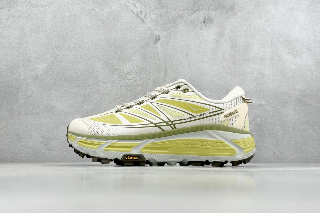 GW版 HOKA ONE ONE Mafate Speed 2 Low 玛法特2代系列低帮轻量户外越野休闲运动慢跑鞋