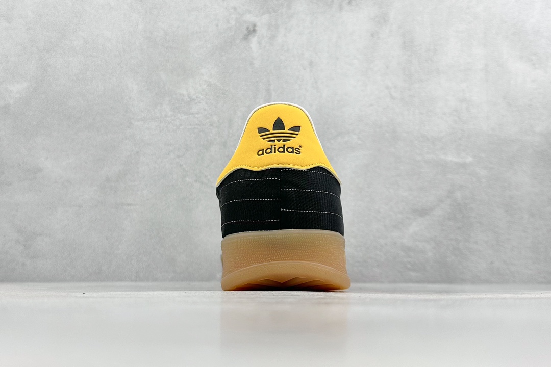 adidas originals GAZELLE INDOOR ”Olympic/Black/White/Gum” 黑色  IF9642