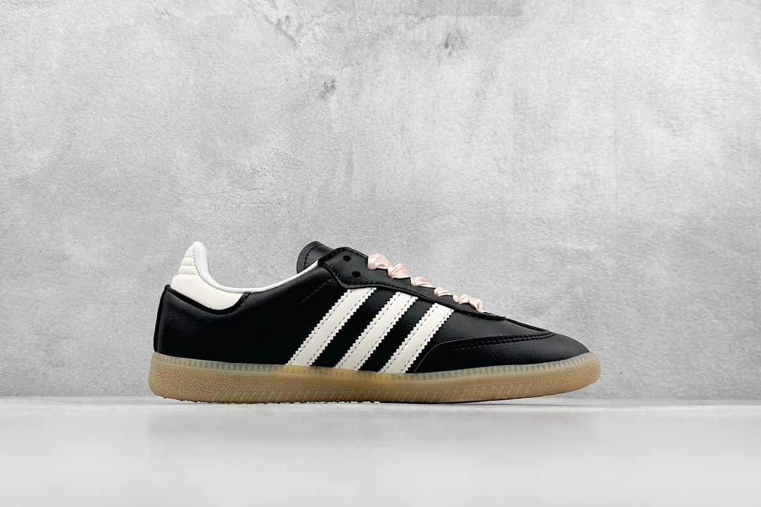 R版 adidas originals SAMBA OG 黑米粉  IH8047