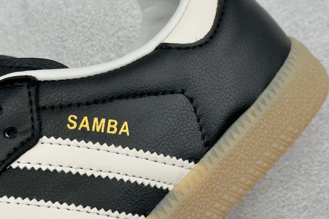 R版 adidas originals SAMBA OG 黑米粉  IH8047