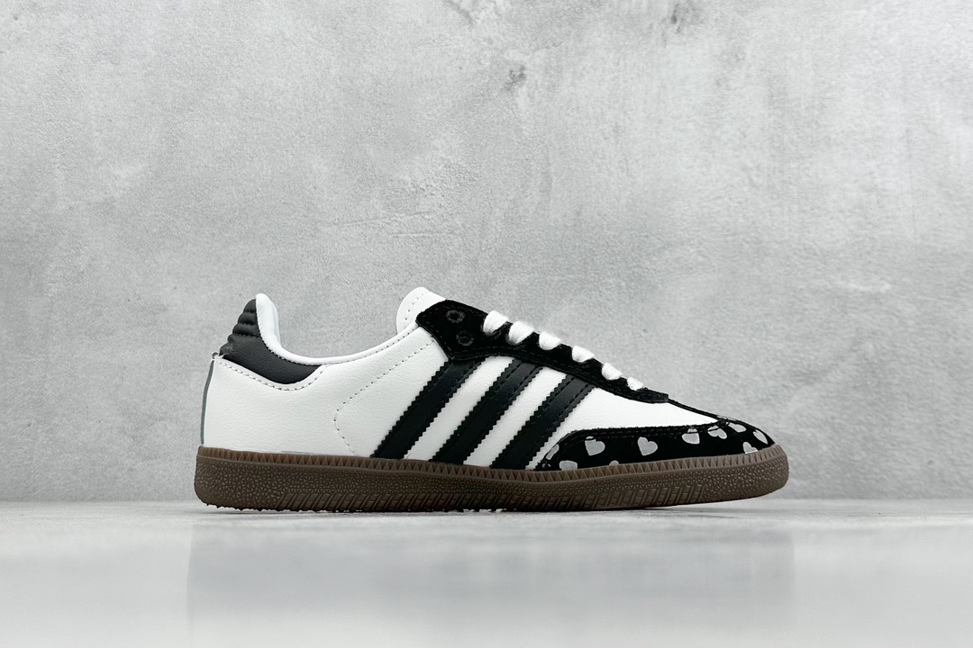 R版 adidas originals SAMBA OG 川久保玲联名 黑白  FW2415