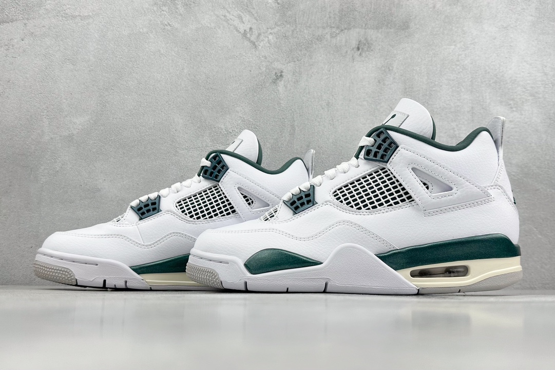 KX神版 Air Jordan 4 Retro ”Oxidized Green“ 白绿 FQ8138-103