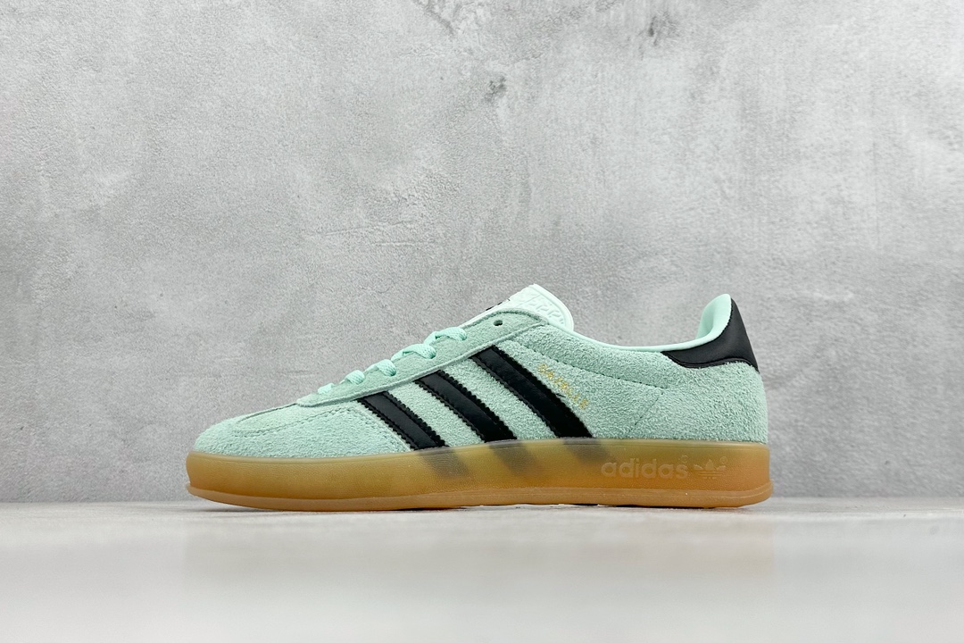 Ls版 adidas Originals Gazelle INdoor 三叶草休闲防滑耐磨低帮板鞋  IH7488