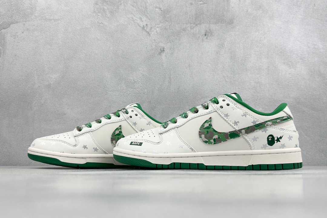 Nike SB Dunk Low BAPE猿人头联名  DQ1098-349