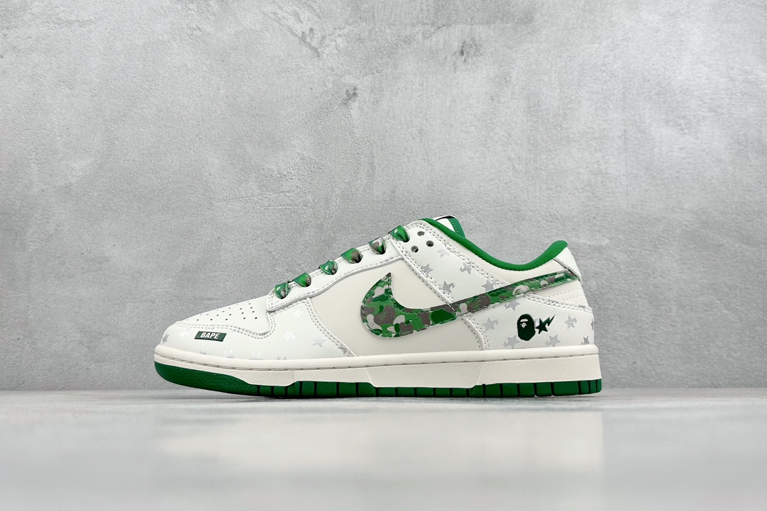 Nike SB Dunk Low BAPE猿人头联名  DQ1098-349