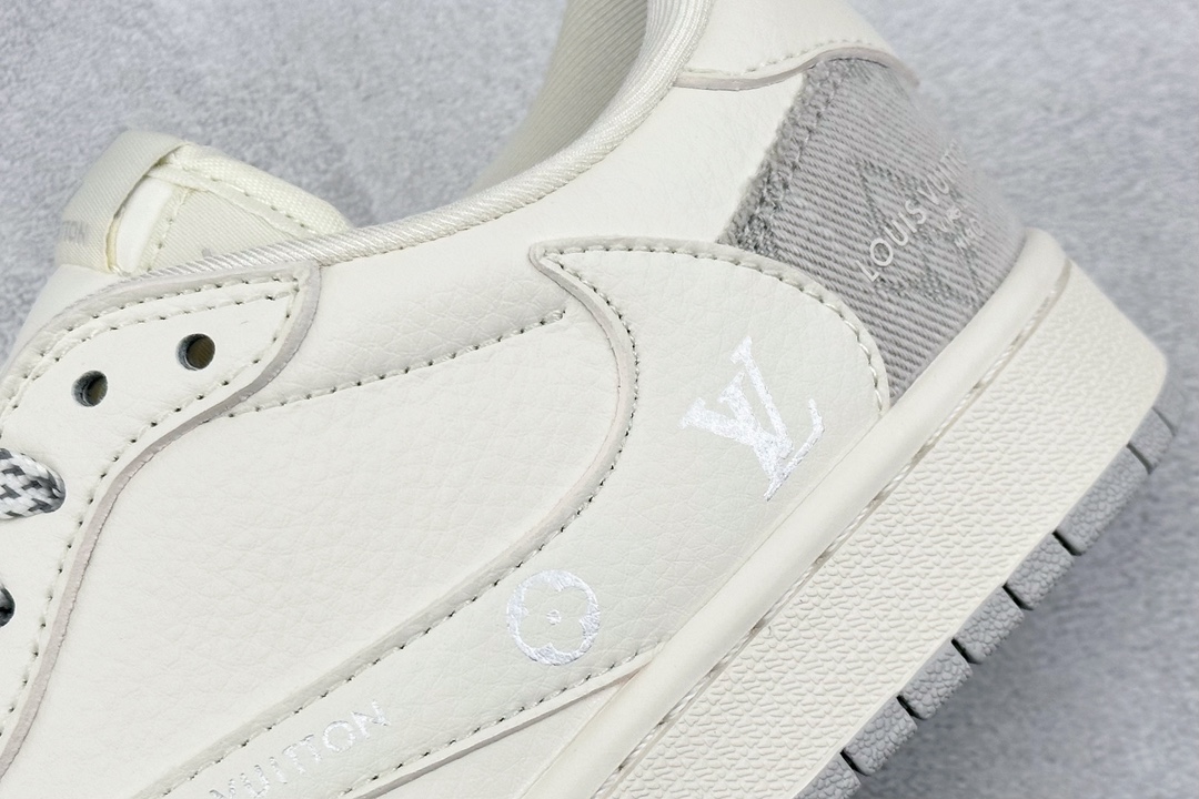 Fragment x TS x Air Jordan 1 Low x LV 三方联名倒钩低帮  LJ5188-004