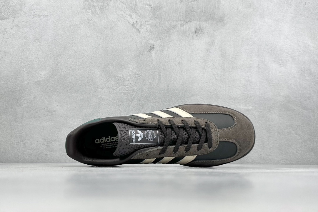 adidas Originals Gazelle INdoor 三叶草休闲防滑耐磨低帮板鞋  IH0374