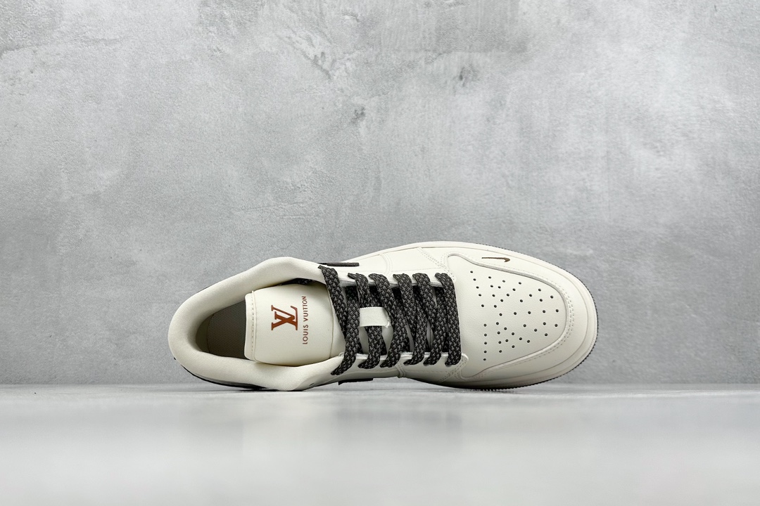 Fragment x TS x Air Jordan 1 Low x LV 三方联名倒钩低帮  WG8850-004