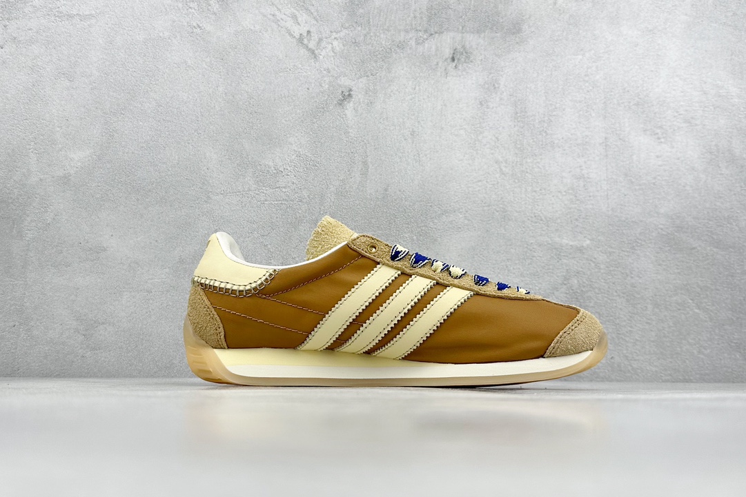 DIY版 Wales Bonner x adidas originals棕色  GW1388