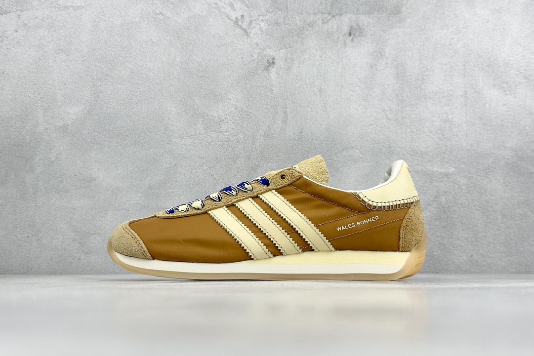 DIY版 Wales Bonner x adidas originals棕色  GW1388