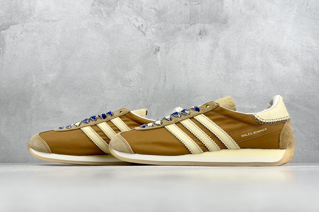 DIY版 Wales Bonner x adidas originals棕色  GW1388