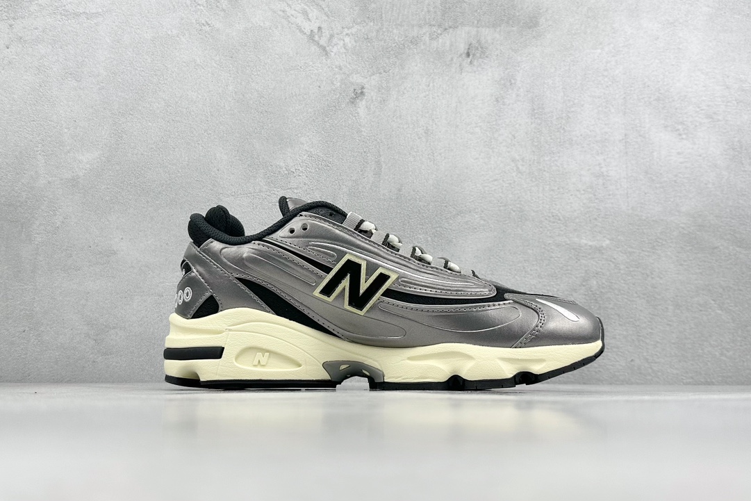 正单 New Balance NB M1000 银黑色 联名复古运动休闲缓震跑步鞋  M1000SL