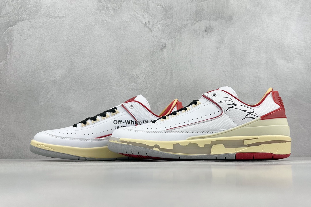 Kw版 Air Jordan 2 Low Retro low SP 低帮复古篮球鞋  DJ4375-106