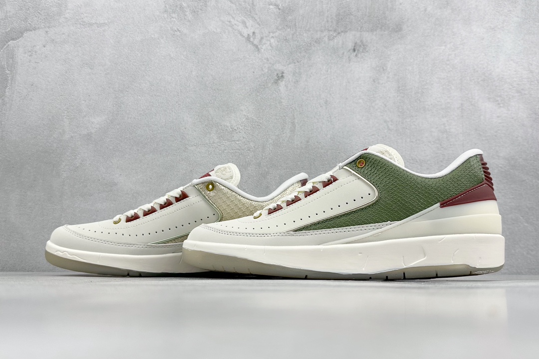 Kw版 Air Jordan 2 Low Retro low SP 低帮复古篮球鞋   FJ6871-100