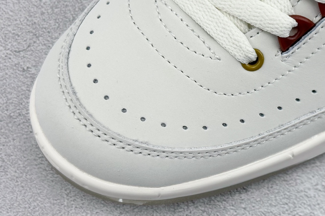 Kw版 Air Jordan 2 Low Retro low SP 低帮复古篮球鞋   FJ6871-100