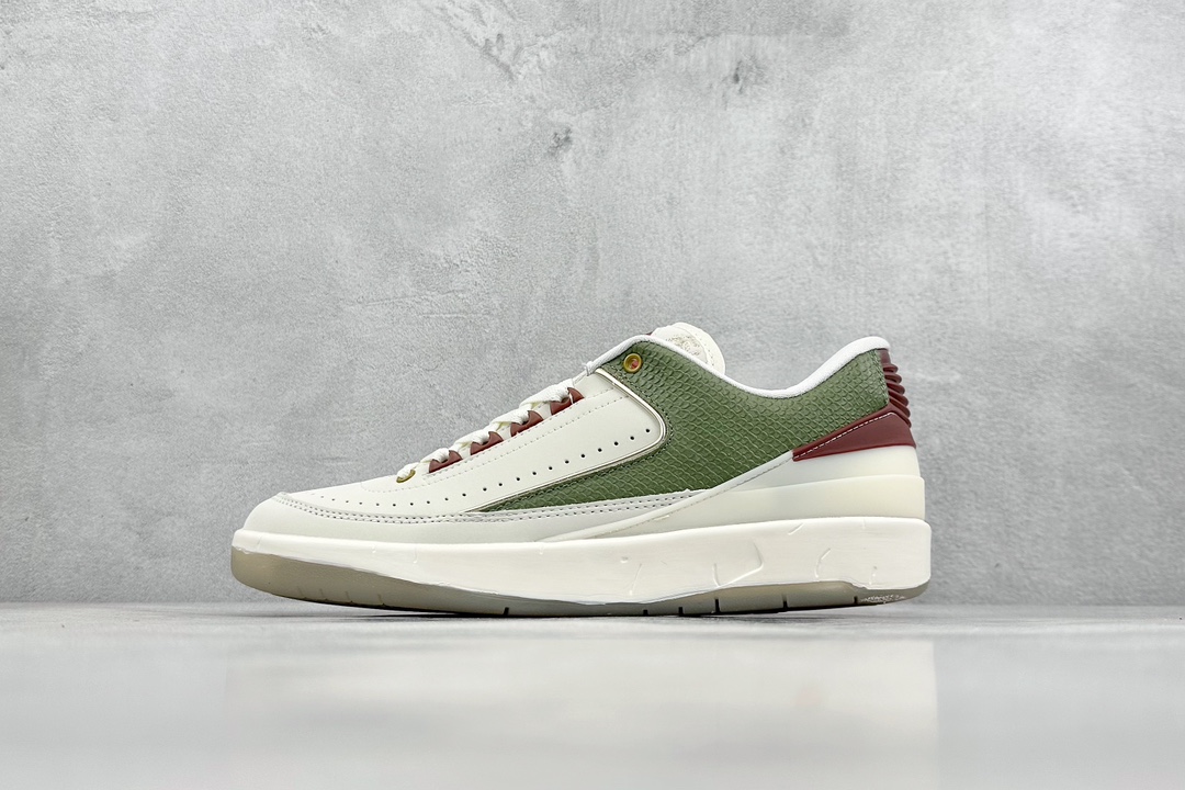 Kw版 Air Jordan 2 Low Retro low SP 低帮复古篮球鞋   FJ6871-100